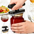 Easy-grip multi-function jar and bottle opener
