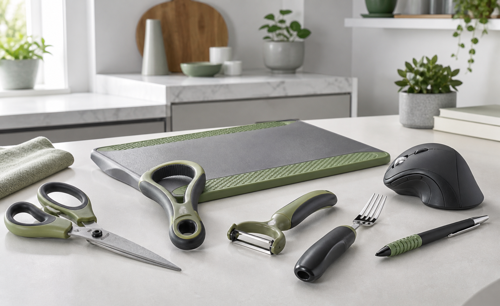 A selection of practical adaptive tools for everyday tasks